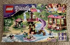 LEGO Friends 41038 Jungle Rescue Base 472pcs Ages 7-12 With Box Set