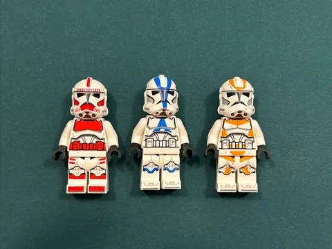 Official LEGO Phase 2 Clone Troopers 501st, 212th, Shock trooper