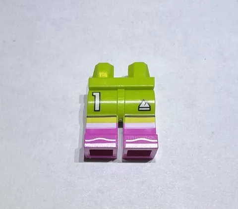 Lego World Cup Soccer Uniform Lower Pants Minifig Green Pink 1 New City 71052