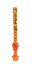 Official Lego Unreleased Color Monochrome Trans Orange Glitter Lightsaber