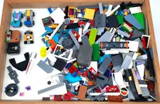 5 lbs Bulk LEGO Diverse Mix of Bricks, Cars, Frames, stored on (W2-R)
