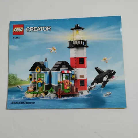 LEGO Creator 31051 Lighthouse Point Instruction Manual Booklet ONLY 2016