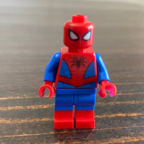 LEGO Marvel Super Heroes Minifigure Spider-Man Metallic Blue Eyes 76113
