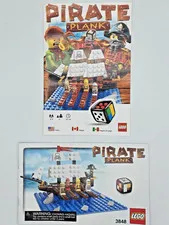 LEGO Pirate Plank 3848 - Game Rules Instruction Guide MANUALS ONLY  - Lot of 2