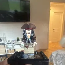Lego Jack Sparrow minifigure plastic