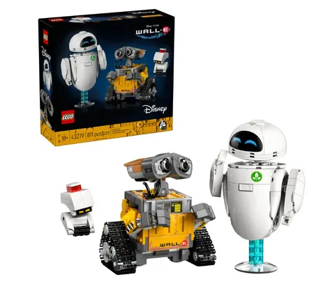 LEGO Disney Wall-E & EVE Set 43279 - Brand New Sealed Adult Collectible
