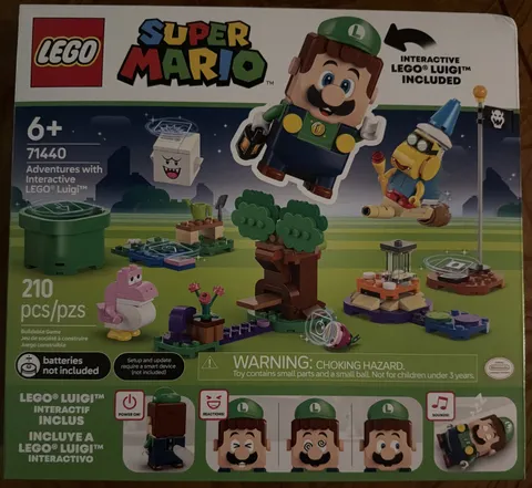 LEGO Super Mario: Adventures with Interactive Lego Luigi (71440), New and Sealed