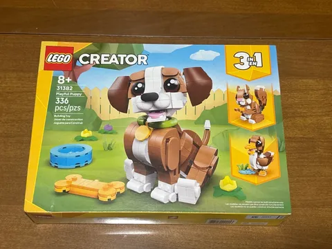 Lego 31382 Creator 3-in-1 Playful Puppy 336pcs Ages 8+