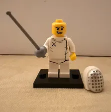 LEGO 71008 Series 13 Fencer Minifigure Retired Collectible CMF