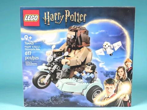 LEGO Harry Potter 76443 Hagrid & Harry's Motorcycle Ride 617 Pcs New Sealed
