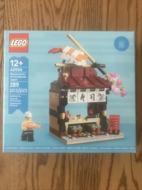 LEGO 40906 Restaurants of the World: Japan GWP Brand New Sealed 