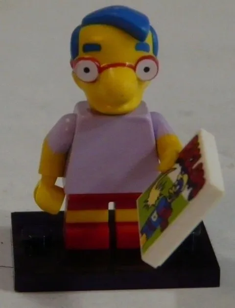 Lego Minifigure Milhouse Van Houten The Simpsons Series 1 Collectible 71005