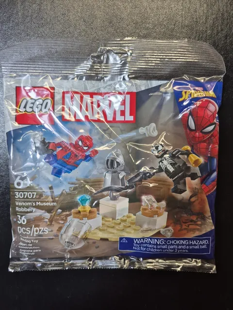 LEGO Marvel Spider-Man Venom's Museum Robbery 30707 Sealed NEW Polybag