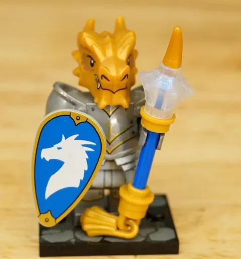 Lego Toy 71047 Dragonborn Paladin Dungeons & Dragons CMF Minifigure D&D