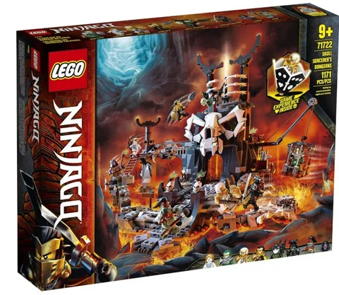 LEGO Ninjago 71722 Skull Sorcerer's Dungeon Adventure Set 1171pcs