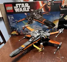 LEGO Star Wars Poe’s X-Wing Fighter 75102 717pc Complete Set w/Box