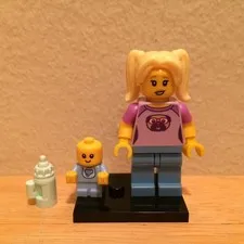Lego Babysitter Minifigure Collectible Series 16 CMF 71013 Complete Retired