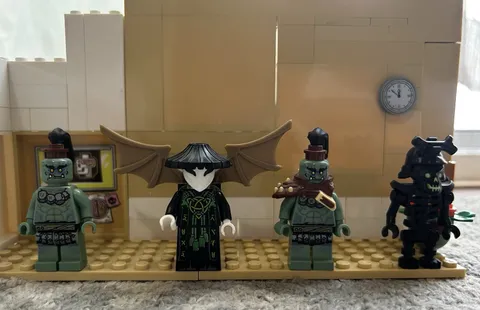 LEGO NINJAGO Minifigure Skull Sorcerer Munce Warriors Dark Skeleton Servant
