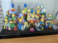 lego simpsons minifigures series 1 and 2 complete