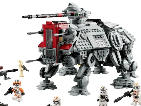 LEGO Star Wars: AT-TE Walker (75337) BUILD ONLY, NO MINIFIGS OR SPARE PARTS