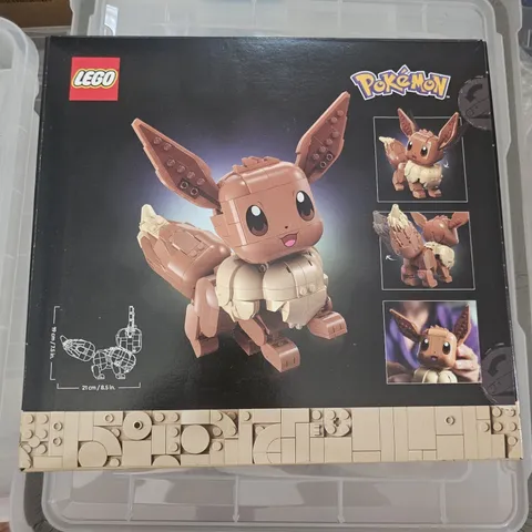 LEGO Pokémon Eevee 72151 Factory Sealed and Brand New in Box 587 PCS