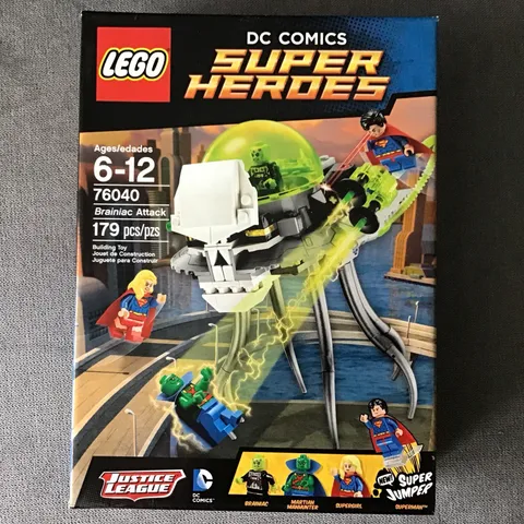 Lego 76040 DC Comics Supergirl Brainiac Attack NIB
