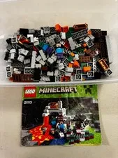 LEGO #21113 MINECRAFT - The Cave 100% damaged book