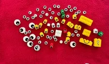 LEGO Eye Brick and Tile Lot - Washed and sanitized