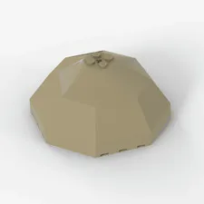 LEGO ® windscreen: 2598 - beige - used