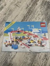 VINTAGE LEGOLAND 6395 VICTORY LAP RACEWAY INSTRUCTIONS MANUAL ONLY