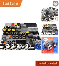 Random Color 413pc EV3 Replacement Blocks - Ideal STEM Building Kit for Boys