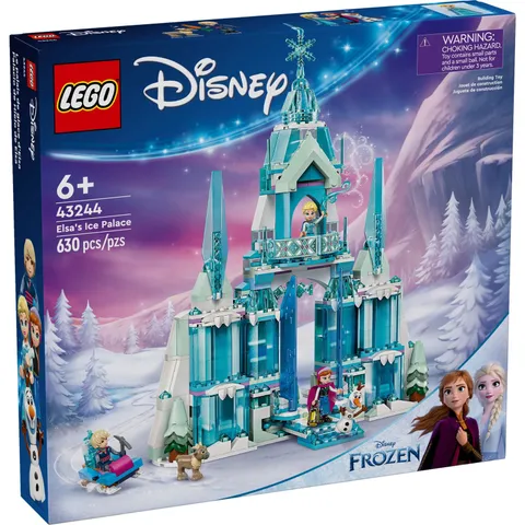 LEGO Disney Frozen Elsa's Ice Palace 43244 Princess Castle Anna Olaf Toy New