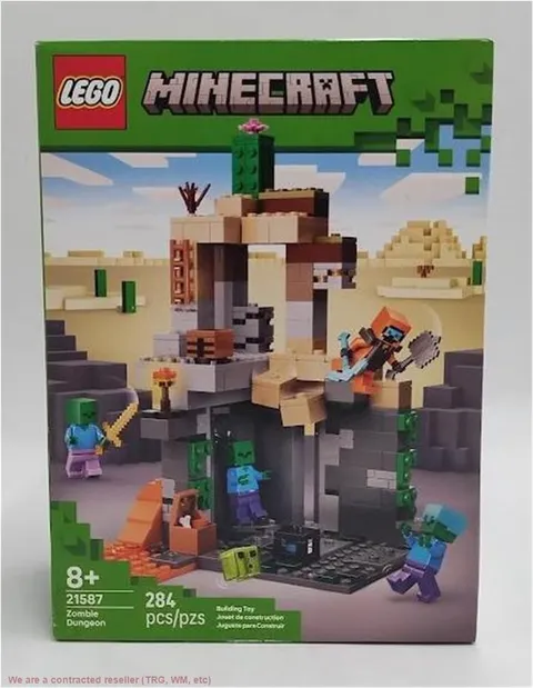 LEGO Minecraft Zombie Dungeon Building Toy 21587 SEE DETAILS