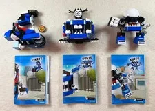 Lego Mixels Series 7 Set: Busto, Kuffs, Tiketz, Excellent Condition