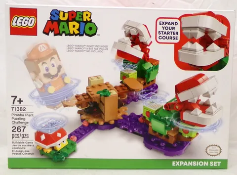 2021 LEGO Super Mario 71382 Piranha Plant Puzzling Challenge 267 Piece Expansion
