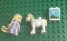 Lego Duplo - Disney Rapunzel And Maximus Horse Figure Princess Pieces  *