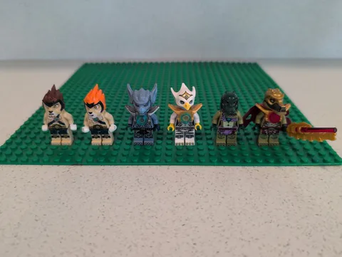 Lego Legends Of Chima Minifig Lot of 6 Various