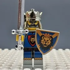 Lego Knights' Kingdom King Leo Minifigure cas035