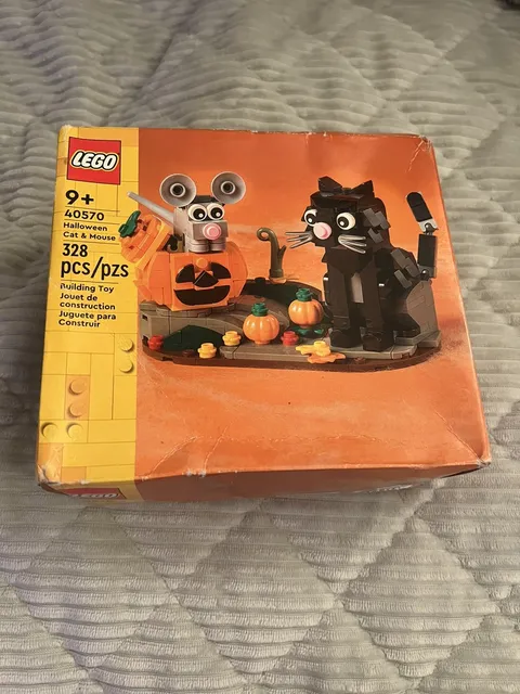 LEGO Halloween Cat And Mouse Set #40570 RARE, BRAND NEW, FACTORY SEALED