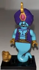 LEGO Minifigures Genie Minifigure with Purple Turban & Gold Lamp
