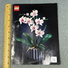 LEGO Icons Orchid 10311 Botanical Collection Instruction Manual Booklet ONLY