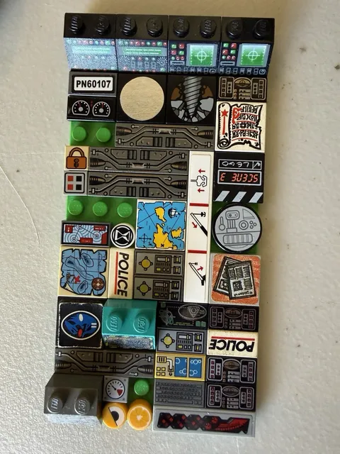 Lego Printed Tile Lot