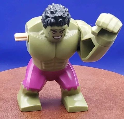 Lego Incredible Hulk Big Fig Magenta Pants (sh0643) Minifigure Marvel 