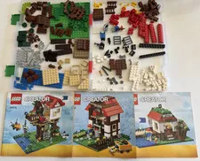 LEGO Creator 31010 Treehouse ~3 Manuals~Figurine~COMPLETE(Read Description)