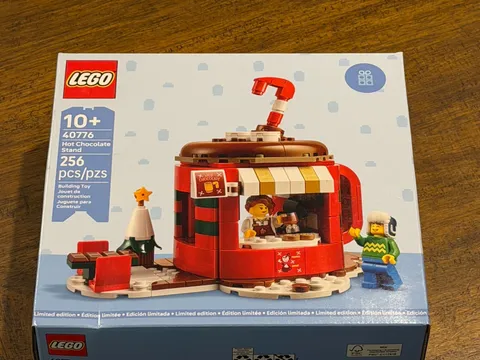Brand New LEGO 40776 Hot Chocolate Stand Limited Edition GWP 2025
