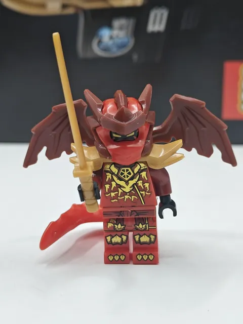 NEW Ninjago Kai Dragon Form Custom Lego Minifigure 71856 Jay's Transforming Car