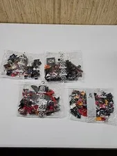 3 Bags From Nexo Knights Lego Set 1-3 & Bag From Ninjago Bag 6
