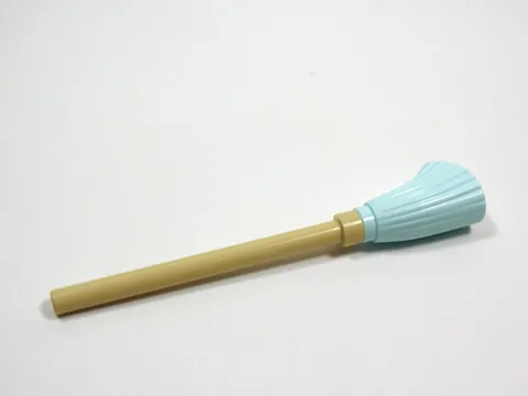 LEGO Tan w/ Aqua Broom Utensil Accessory Minifig Q7