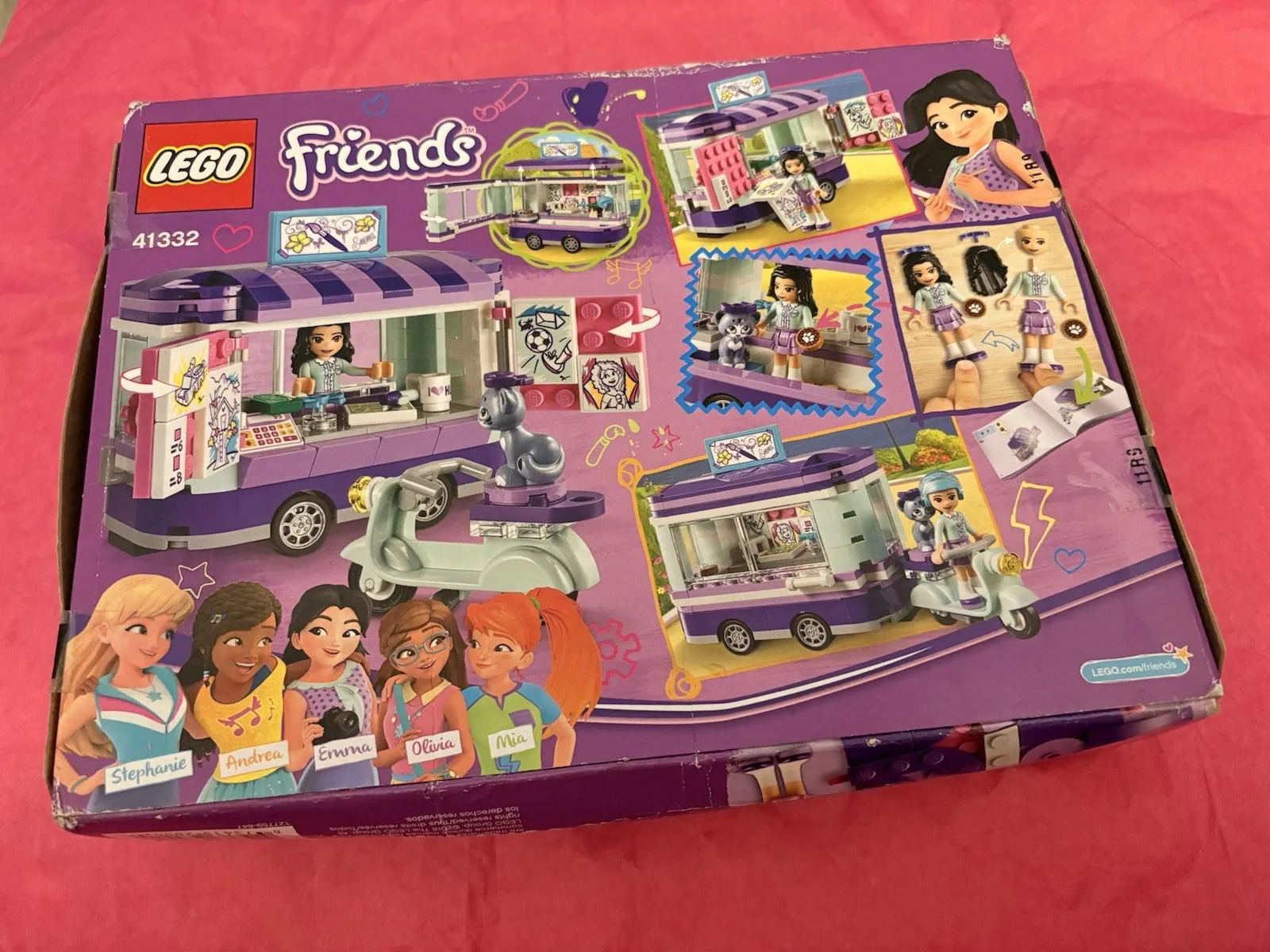 LEGO FRIENDS: Emma's Art Stand (41332 6210094) Retired