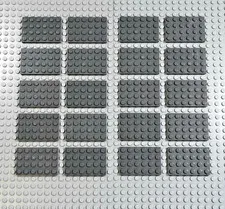 LEGO Plates 4x4 4x6 2x6 Parts 3031 3032 3795 Gray Black Green PICK 3 SAVE 67%